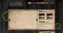 Desktop Screenshot of cookmcdoogals.com